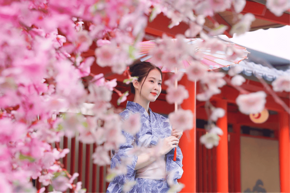 C&ocirc;ng vi&ecirc;n được thiết kế theo phong c&aacute;ch Nhật Bản với nhiều g&oacute;c check-in đậm chất xứ sở hoa anh đ&agrave;o (Nguồn: C&ocirc;ng vi&ecirc;n nước Mikazuki Water Park 365)